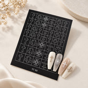 Nail Design Stencils #50
