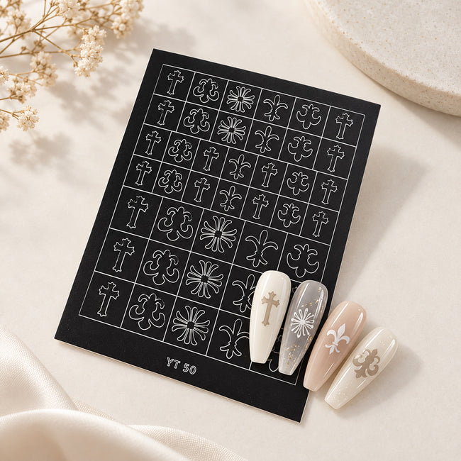 Nail Design Stencils #50