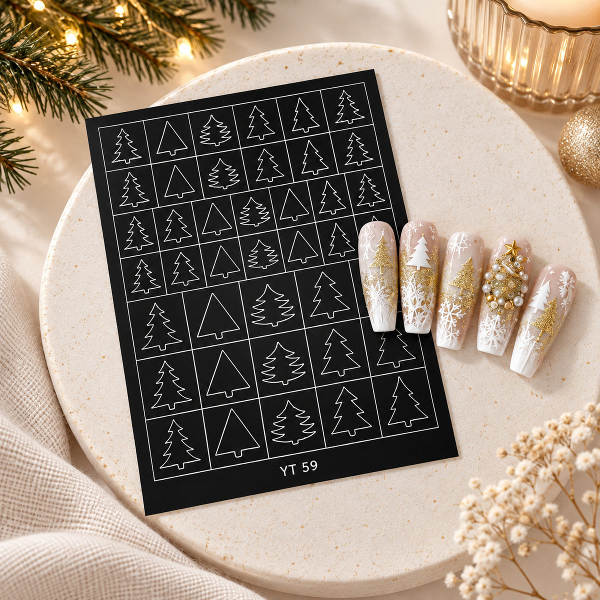 Nail Design Stencils #59