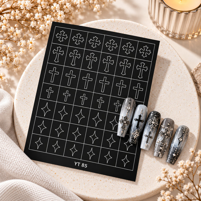 Nail Design Stencils #85