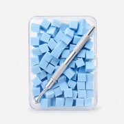 MOLOKOM Set for Ombre Design - Holder+100 Sponges (blue)