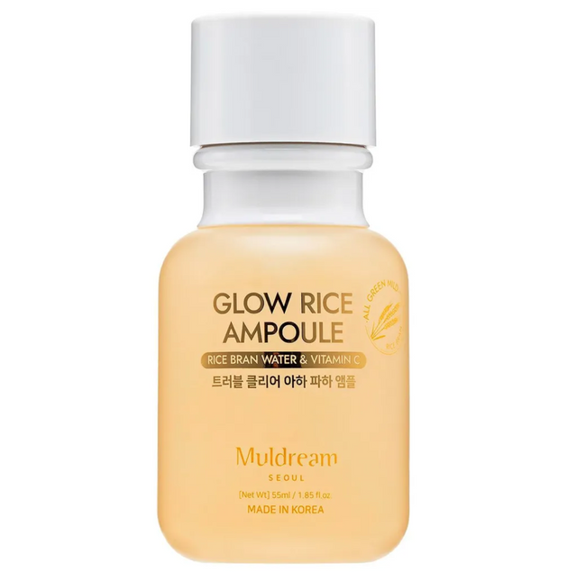 Muldream Glow Rice Ampoule 55ml — 55ml