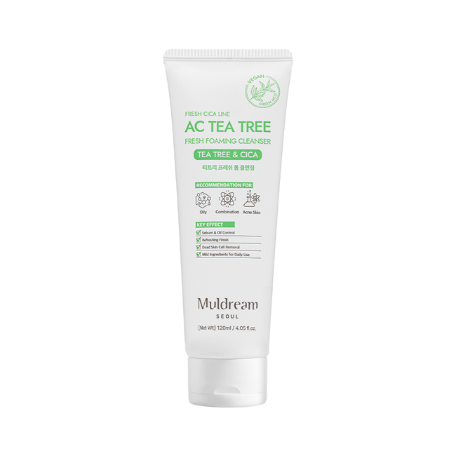 Muldream AC Fresh Cica Cleanser 120ml — Tootepilt 1
