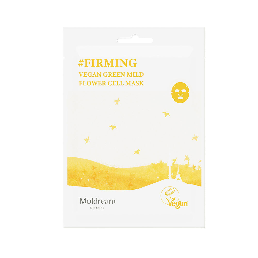 Muldream Vegan Green Mild Flower Cell Mask — Фото товара 1