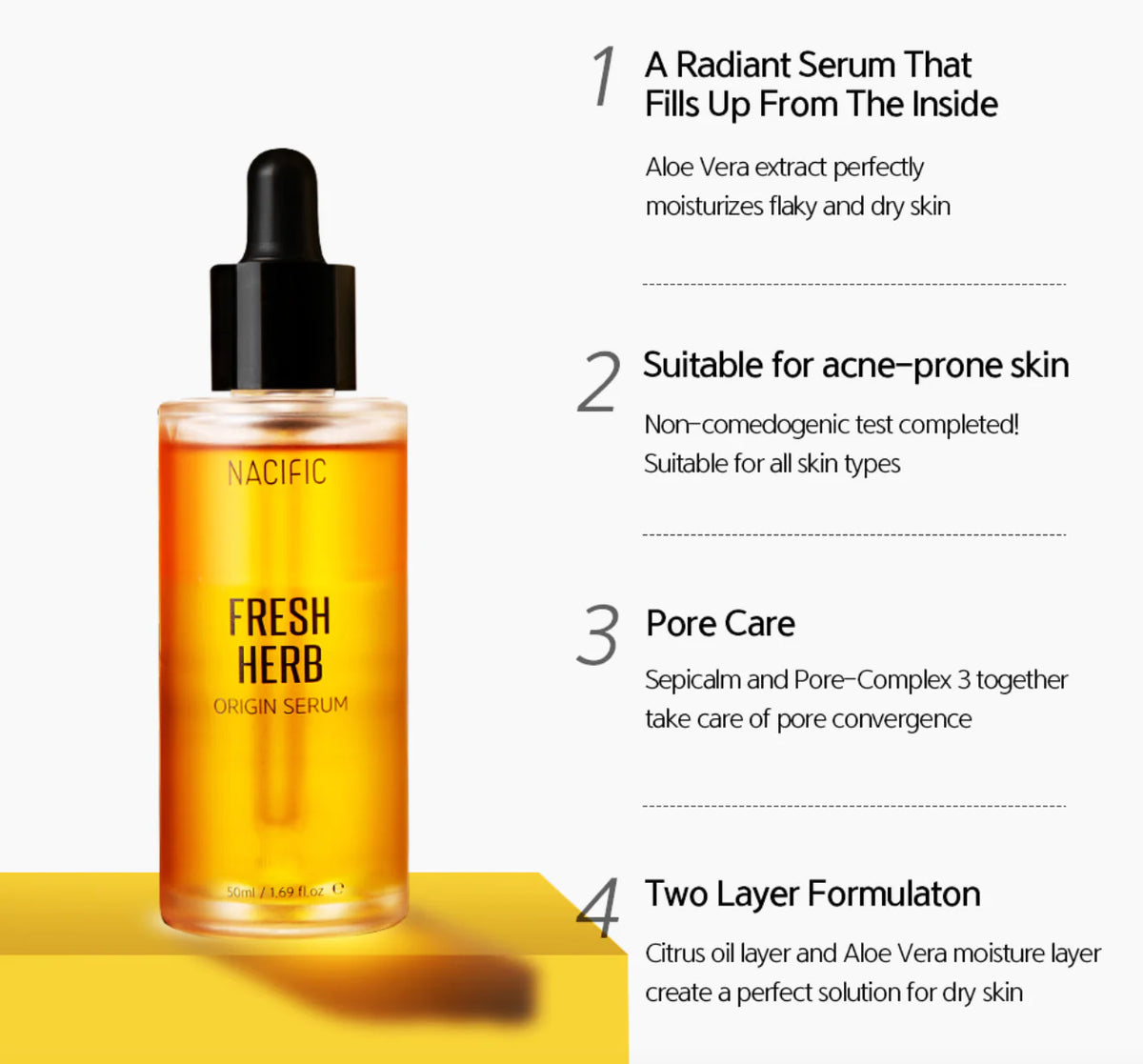 Nacific Suero de origen de hierbas frescas — Imagen del producto 2