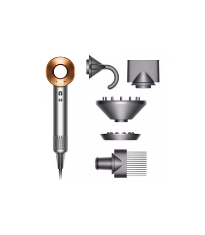 Dyson Supersonic HD07 Hair Dryer — Nickel / Copper — product and feature view 2