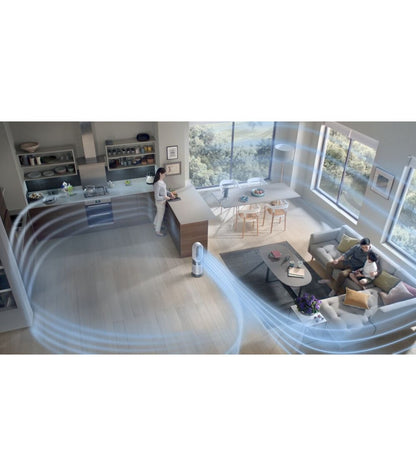 Dyson Purifier Hot+Cool Gen1 HP10 — White / Silver — product and feature view 4