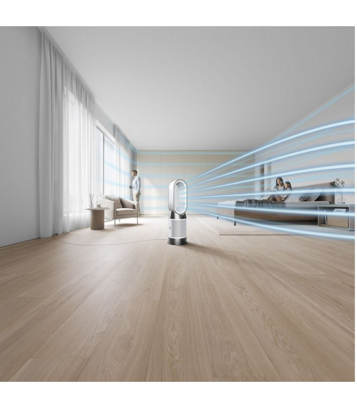 Dyson Purifier Hot+Cool Gen1 HP10 — White / Silver — product and feature view 6
