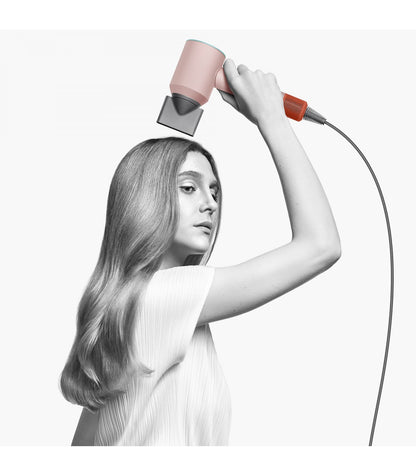 Dyson Supersonic HD07 Hair Dryer — Pop Pink — product and feature view 3