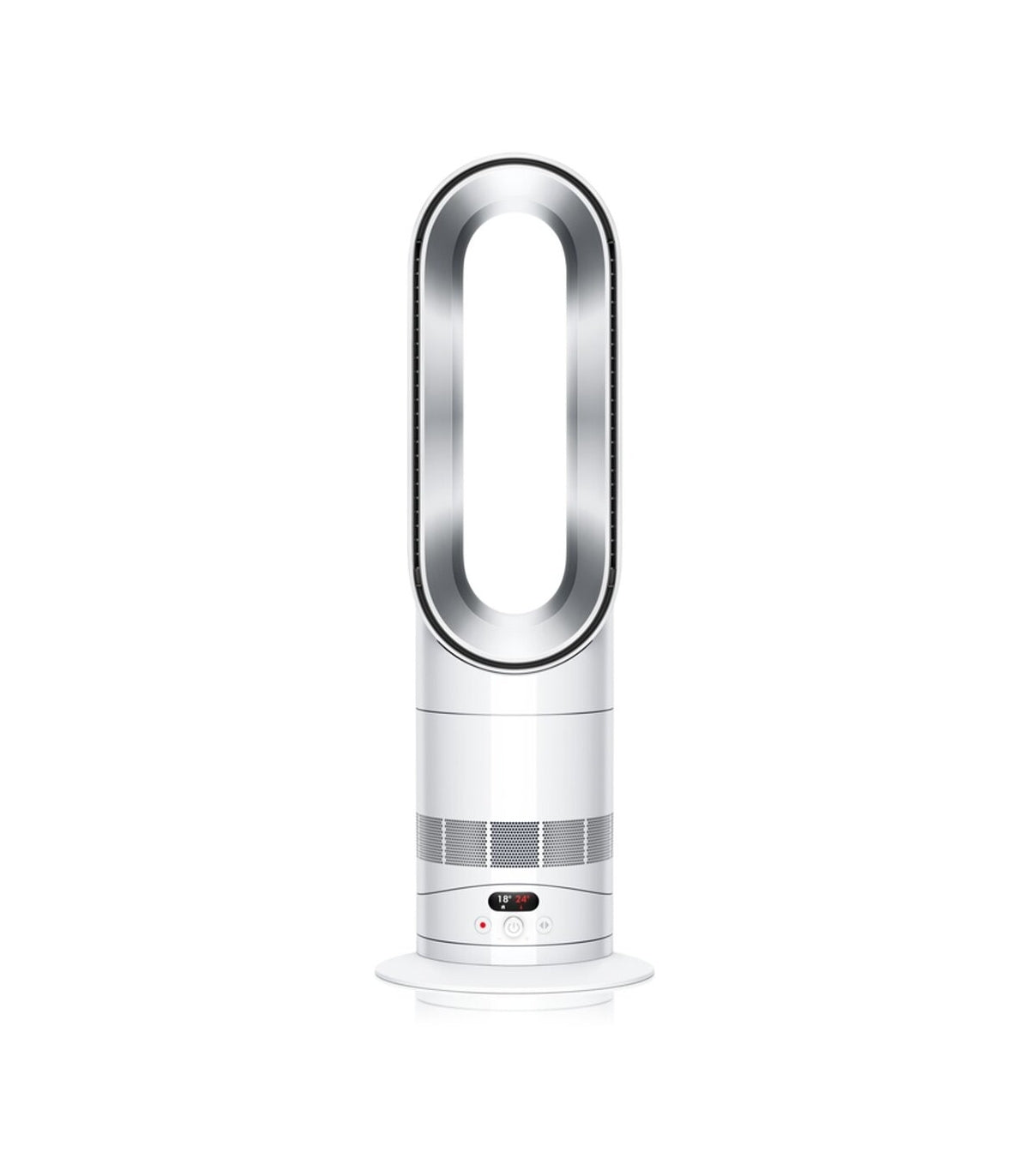 Dyson Hot+Cool HF1 / AM15 Heater & Fan — White / Silver — product and feature view 1