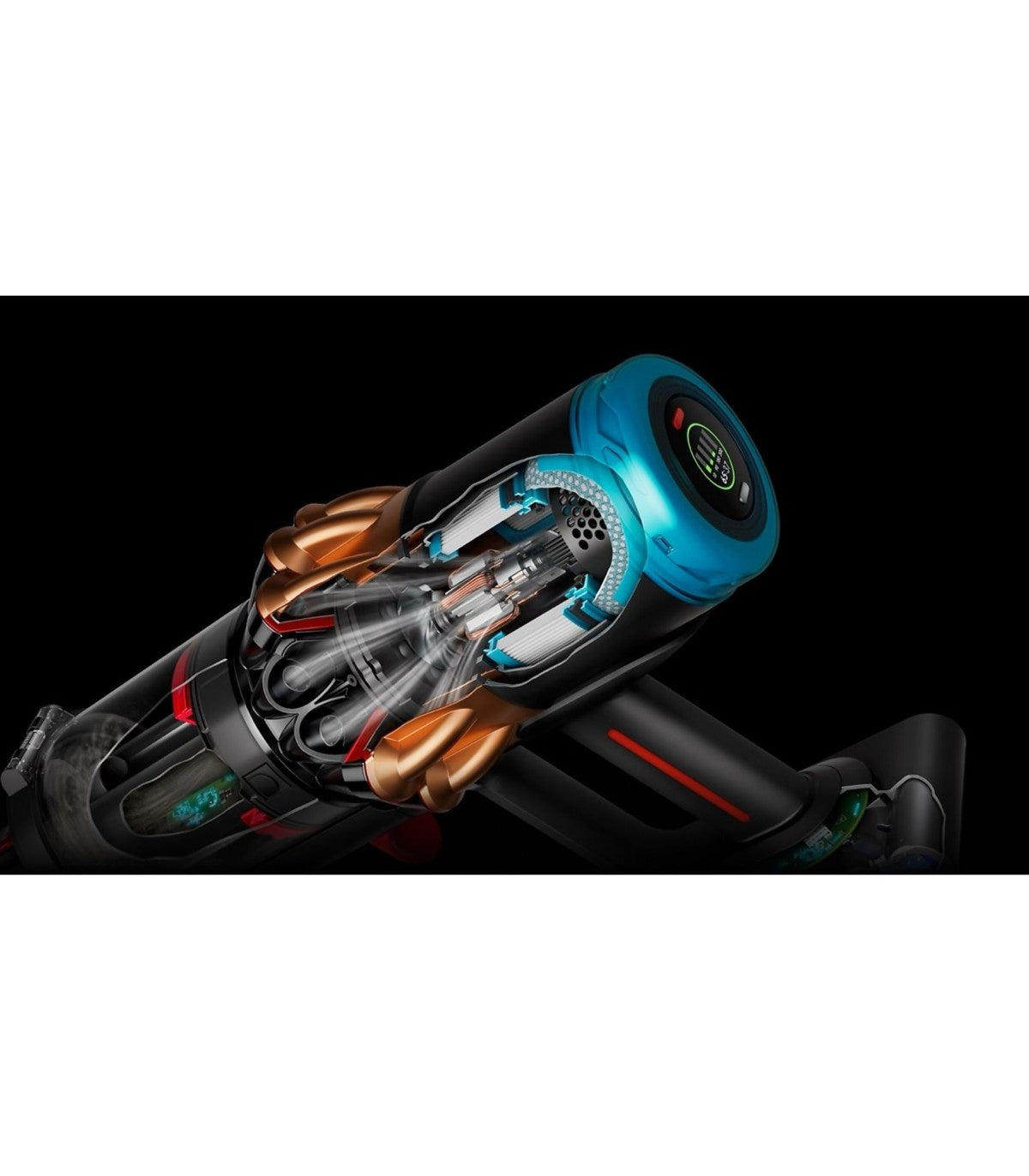 Dyson V16 Piston Animal Cordless Vacuum — Black / Copper — product and feature view 5