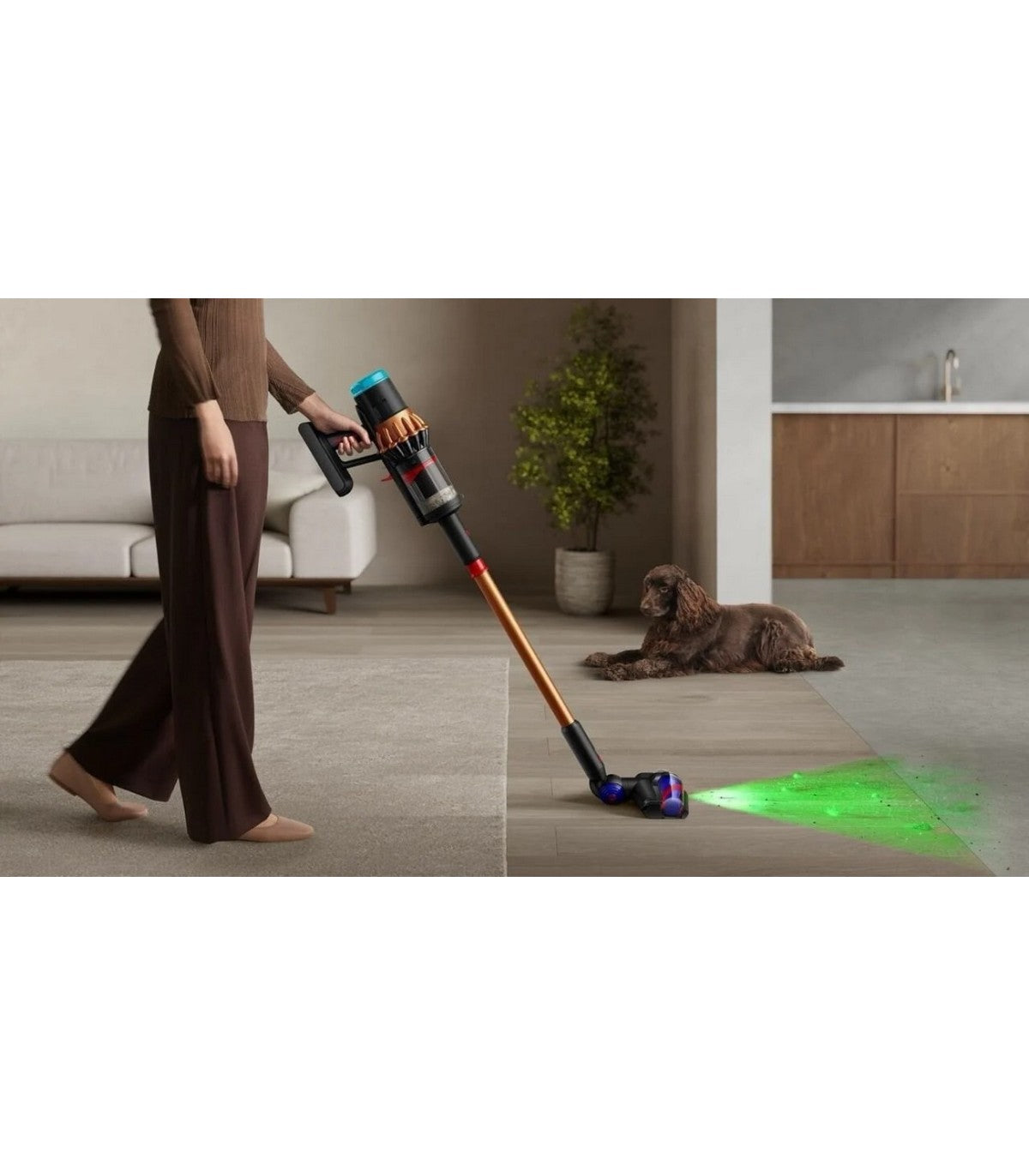 Dyson V16 Piston Animal Submarine Wet & Dry Vacuum — Black / Copper — product and feature view 2