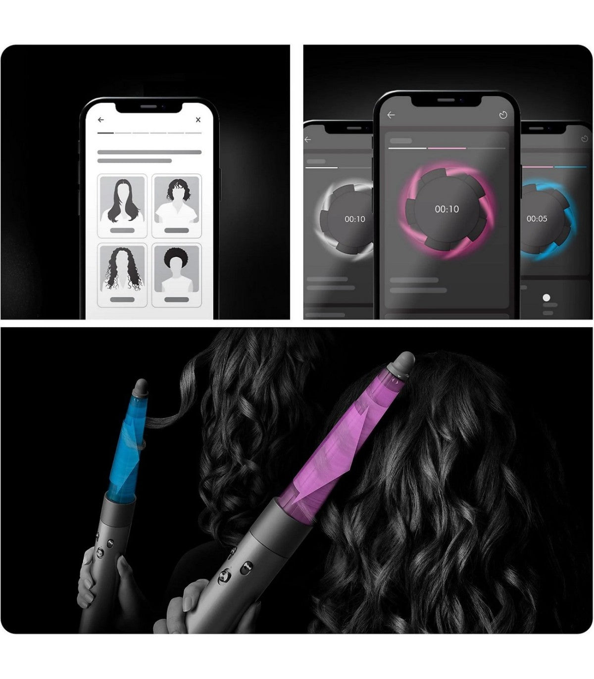 Dyson Airwrap i.d. HS08 Complete Multi-Styler — Ceramic Pink / Rose Gold — product and feature view 5