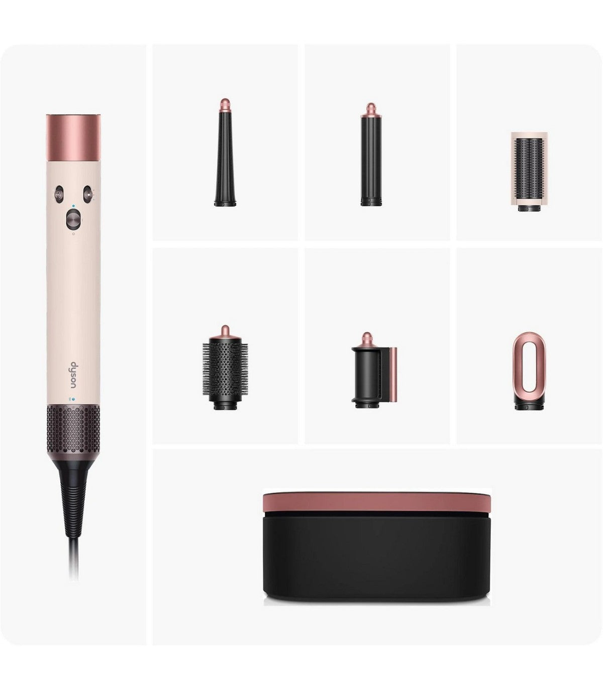 Dyson Airwrap i.d. HS08 Complete Multi-Styler — Ceramic Pink / Rose Gold — product and feature view 6