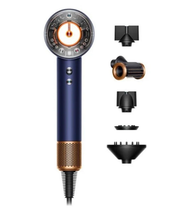 Dyson Supersonic Nural HD16 Hair Dryer — Prussian Blue / Rich Copper — product and feature view 1