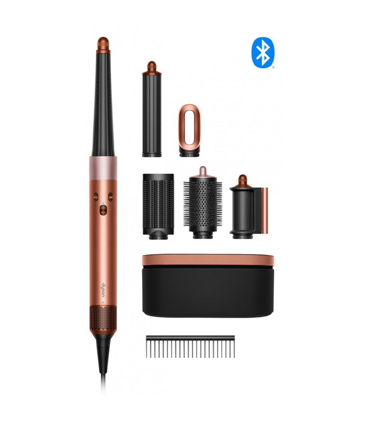 Dyson Airwrap i.d. HS08 Multi-Styler — Amber Silk / Pink Champagne — product and feature view 1