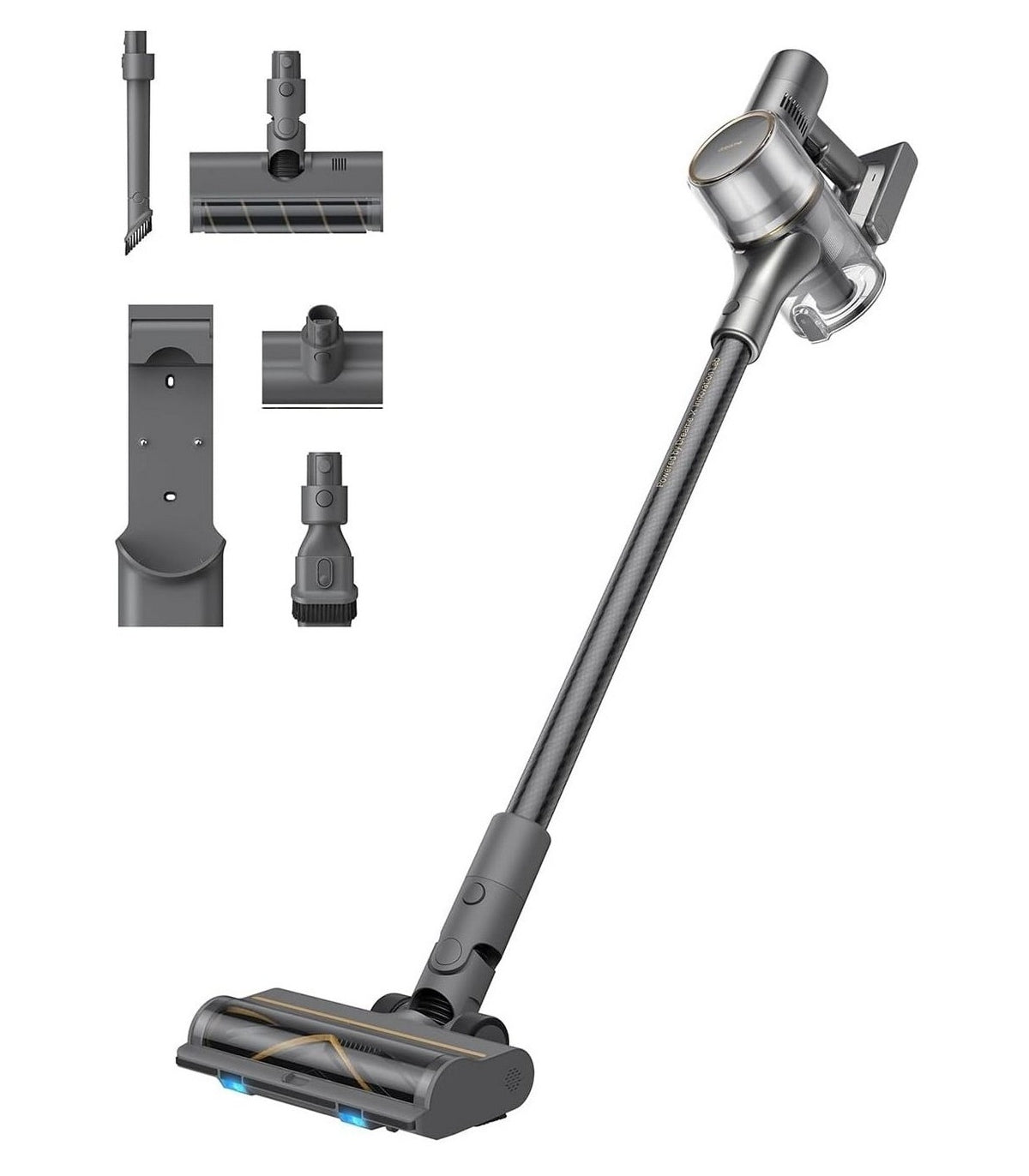 Dreame R20 Cordless Stick Vacuum — product and feature view 1