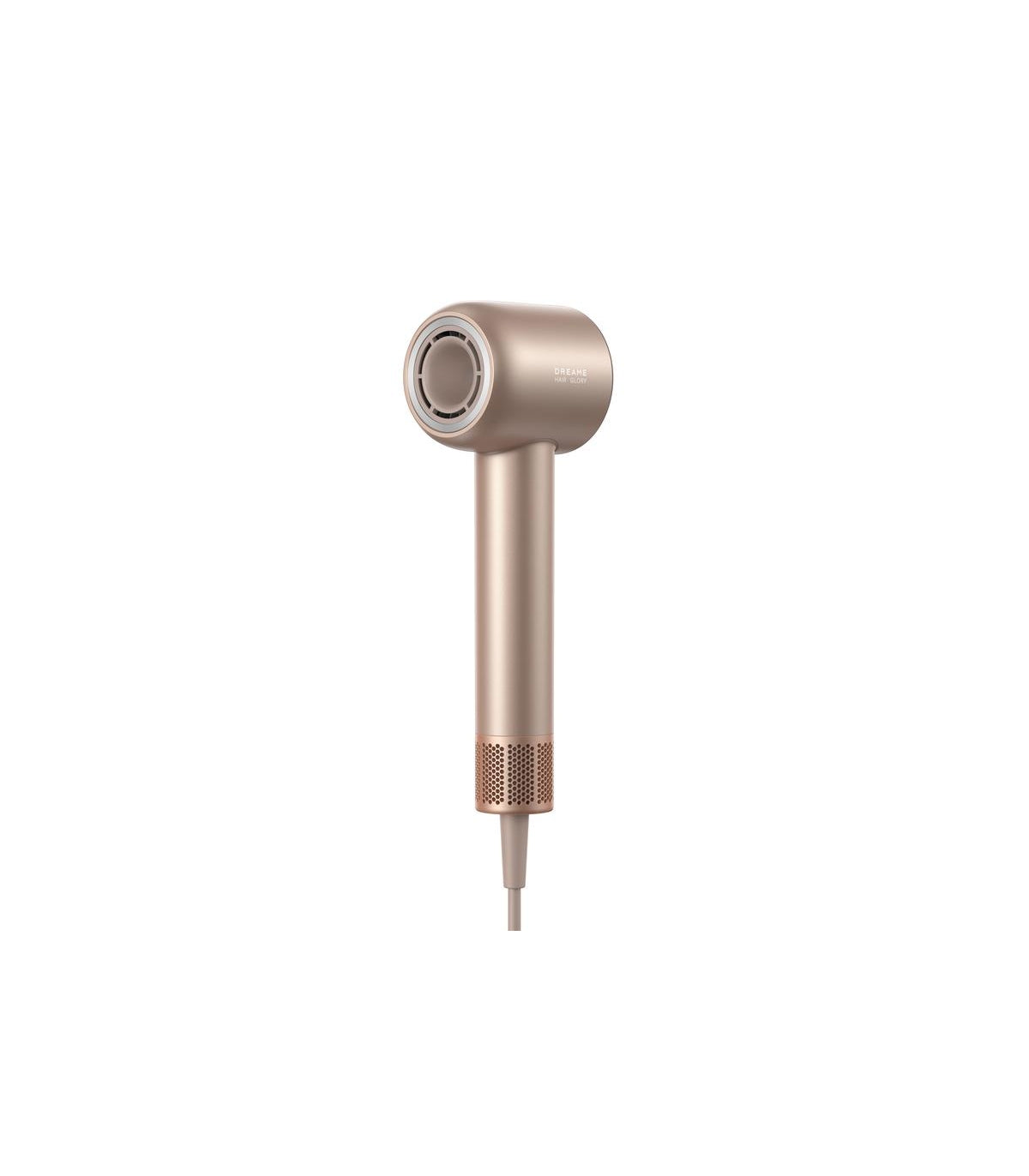 Dreame Hair Glory Mix AHD18 Hair Dryer — Gold — product and feature view 3