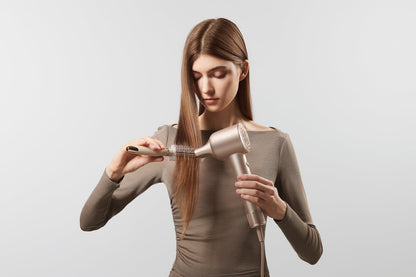 Dreame Hair Glory Mix AHD18 Hair Dryer — Gold — product and feature view 5