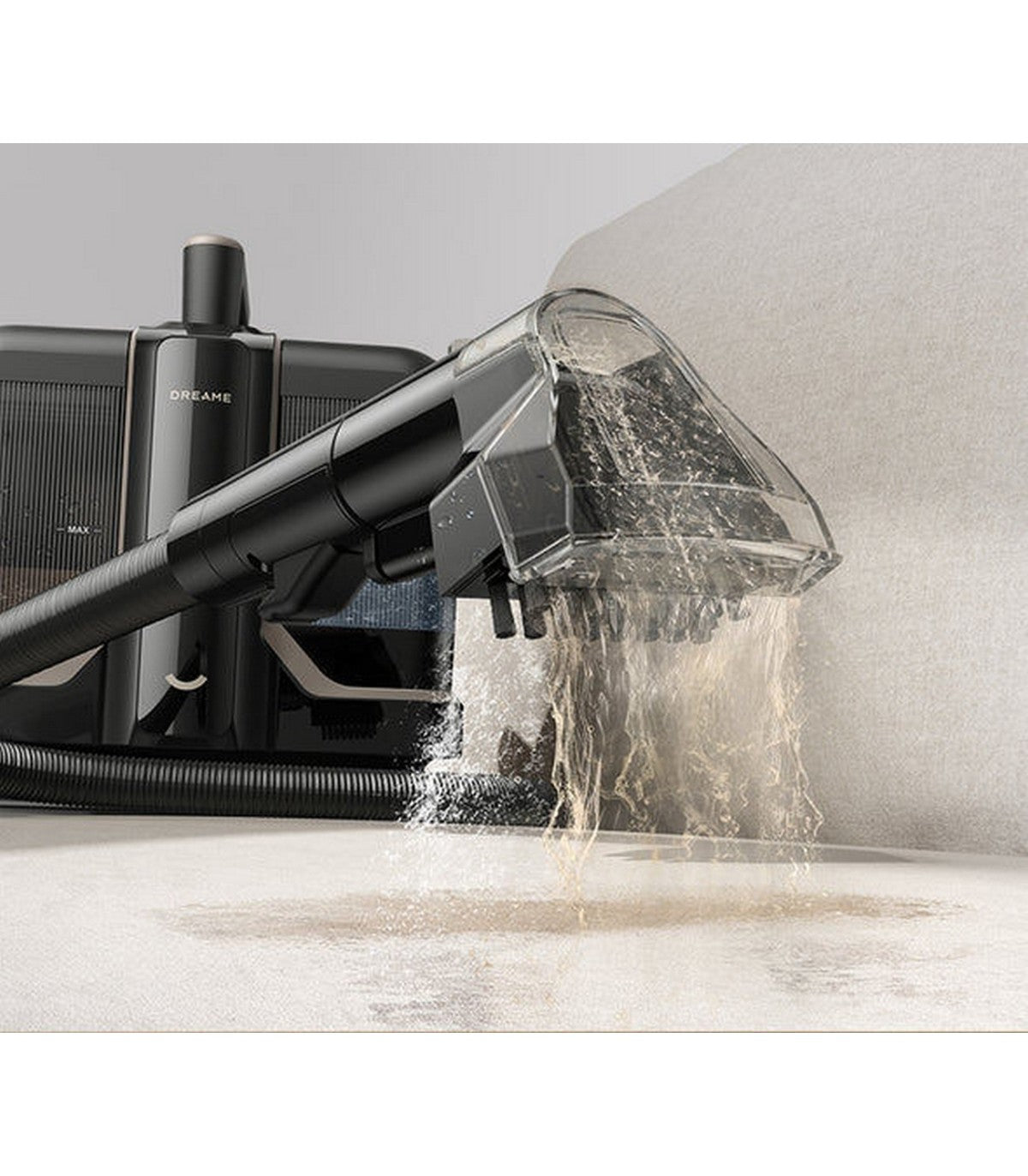 Dreame N10 Portable Carpet & Upholstery Cleaner — Black — product and feature view 4