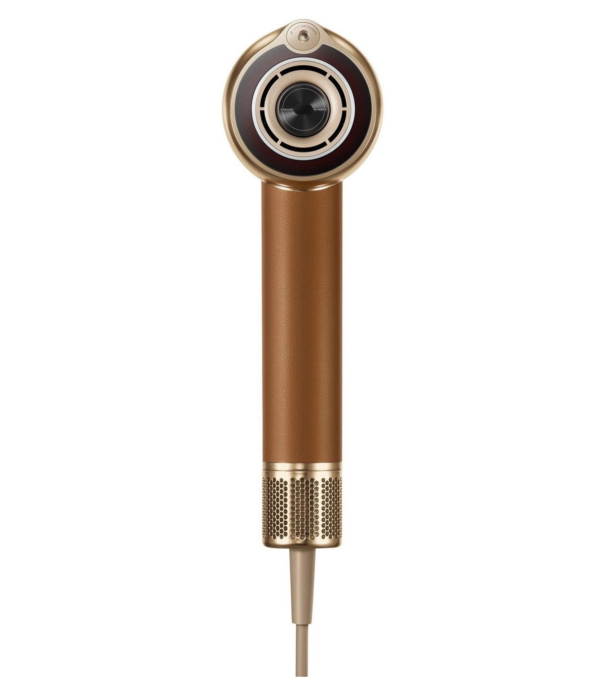 Dreame Miracle Pro AHX30 Smart Hair Dryer — Brown — product and feature view 3