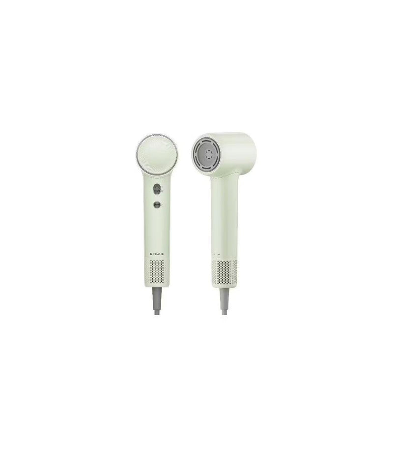 Dreame Mini AHG11A Hair Dryer — Green — product and feature view 1