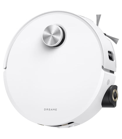 Dreame Aqua10 Roller Robot Vacuum & Mop — White — product and feature view 3