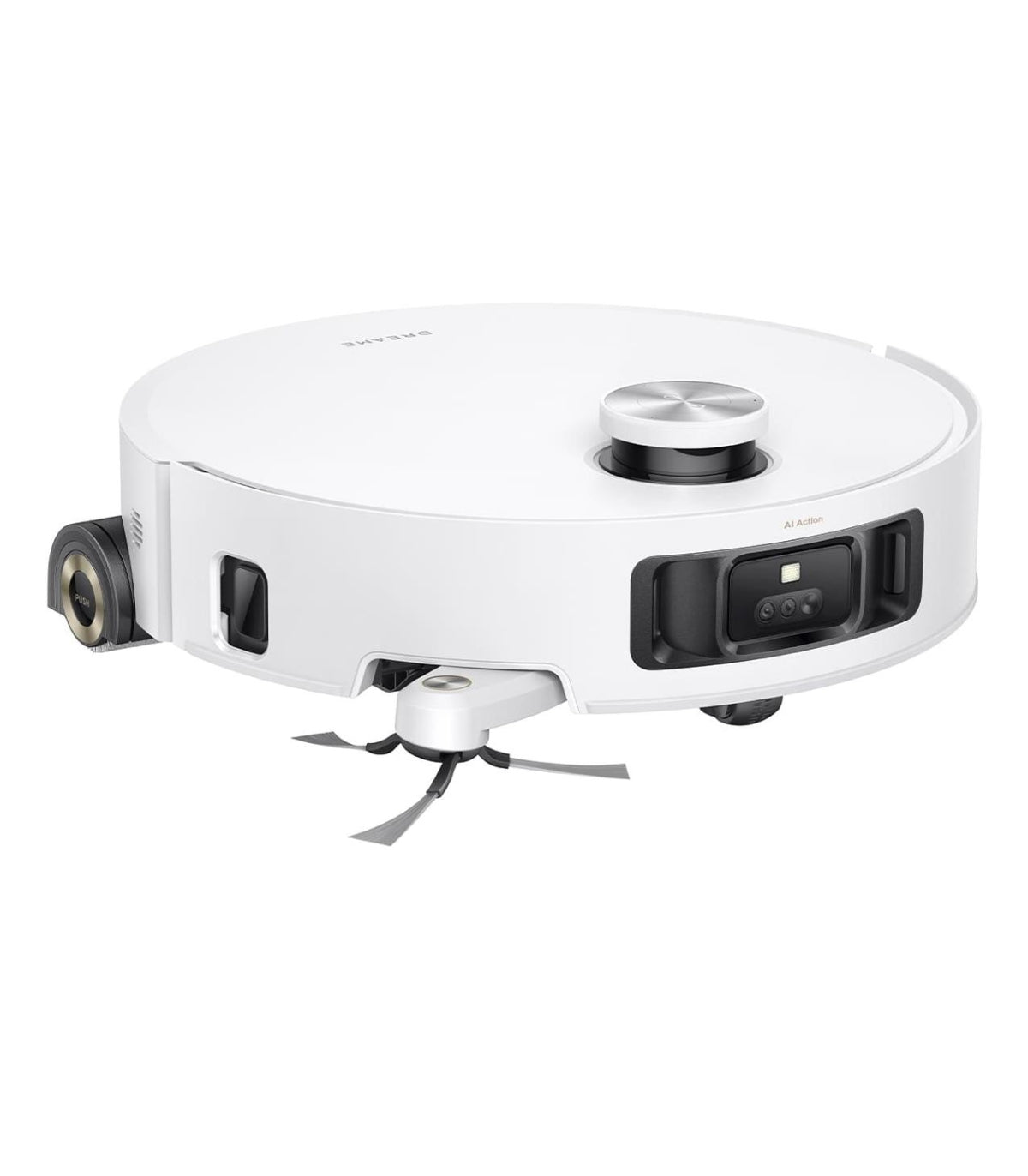 Dreame Aqua10 Roller Robot Vacuum & Mop — White — product and feature view 4