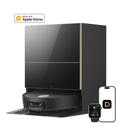 Dreame X60 Pro Ultra Complete Robot Vacuum & Mop — Black — product and feature view 1