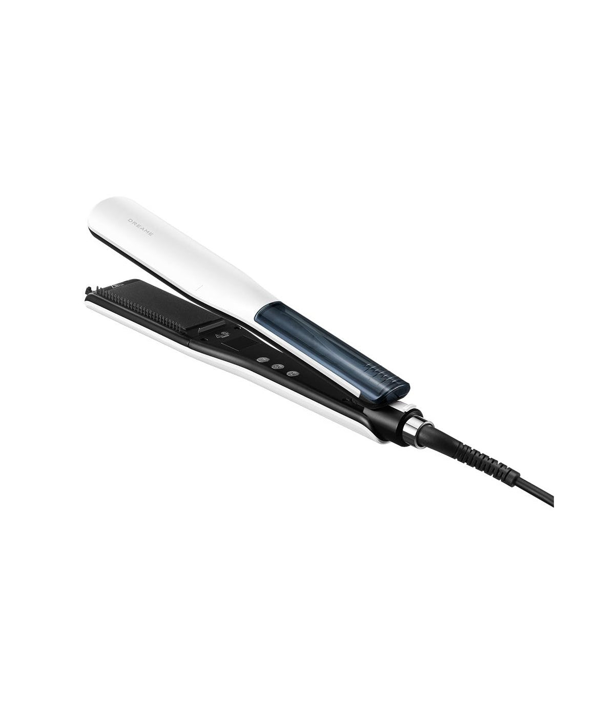 Dreame AuraSteam Straight AA01A Steam Straightener — White — product and feature view 2