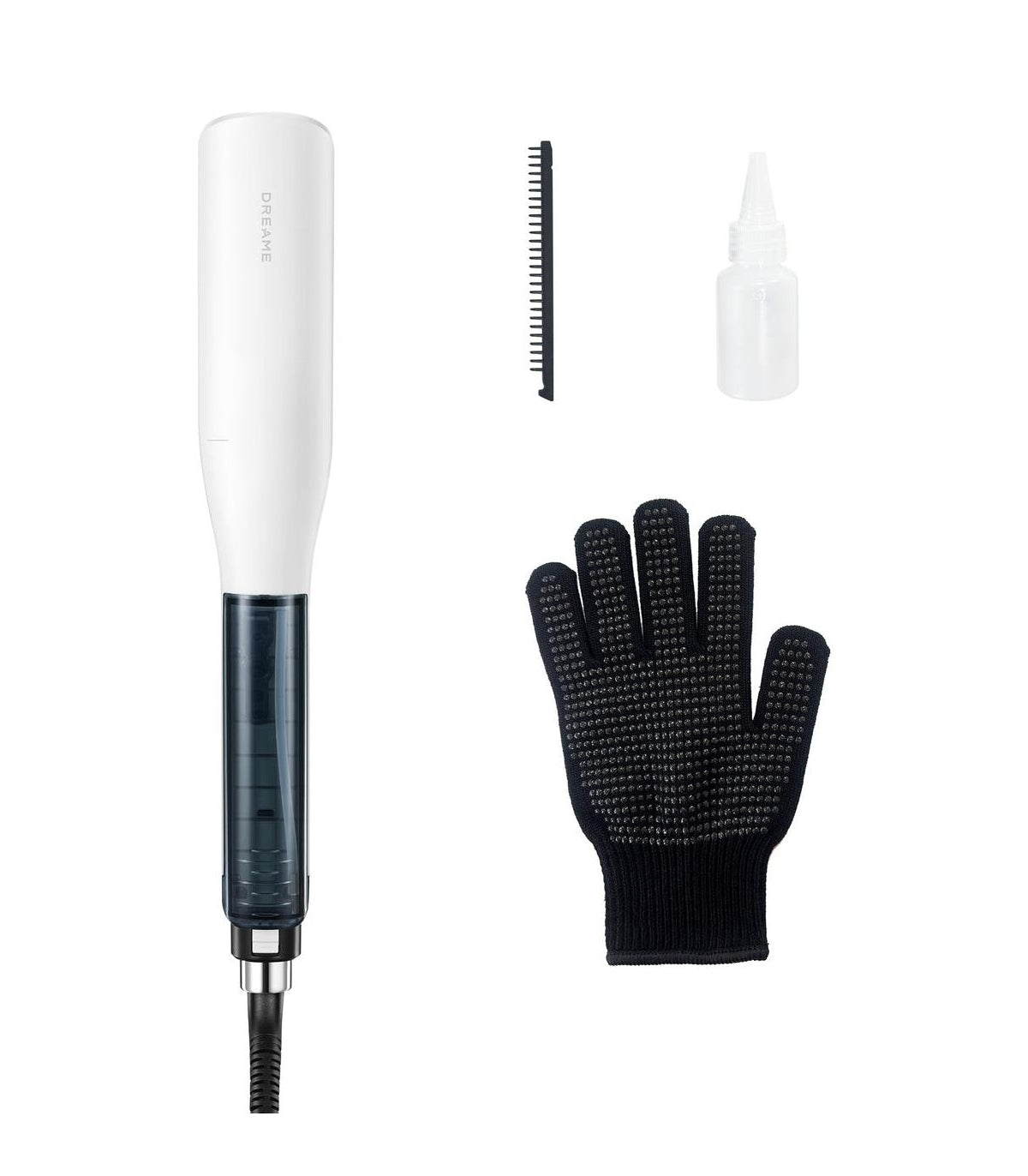 Dreame AuraSteam Straight AA01A Steam Straightener — White — product and feature view 6