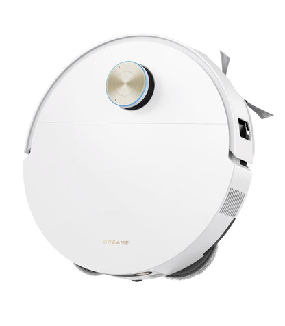 Dreame X60 Ultra Complete Robot Vacuum & Mop — White — product and feature view 4