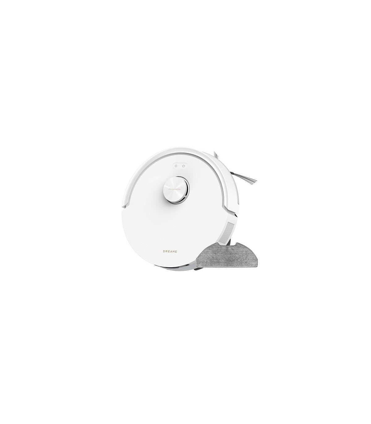 Dreame F20 Robot Vacuum & Mop — White — product and feature view 1
