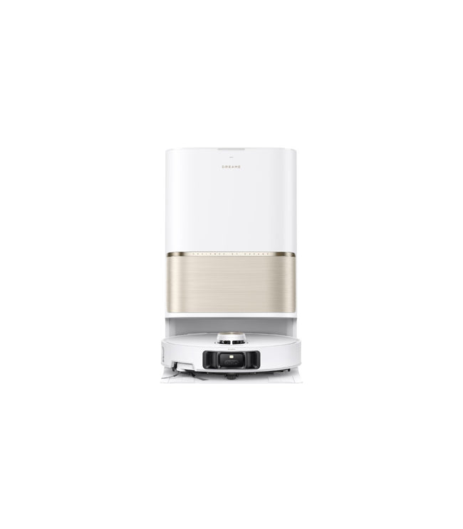 Dreame L50s Pro Ultra RLL88HE Robot Vacuum & Mop — White — product and feature view 1