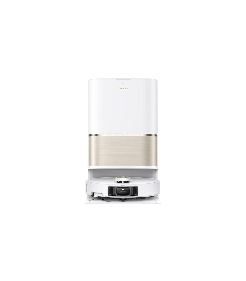 Dreame L50s Pro Ultra RLL88HE Robot Vacuum & Mop — White — product and feature view 1