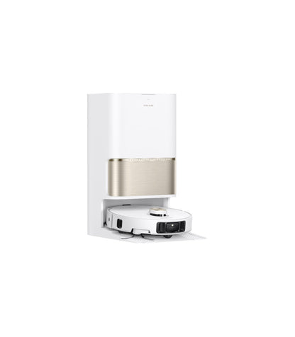 Dreame L50s Pro Ultra RLL88HE Robot Vacuum & Mop — White — product and feature view 3