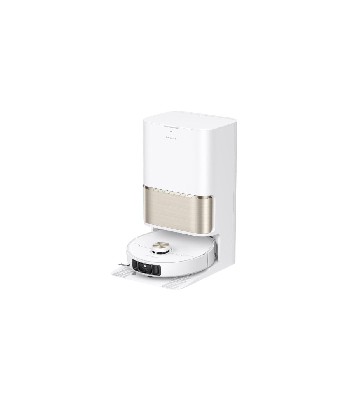 Dreame L50s Pro Ultra RLL88HE Robot Vacuum & Mop — White — product and feature view 4