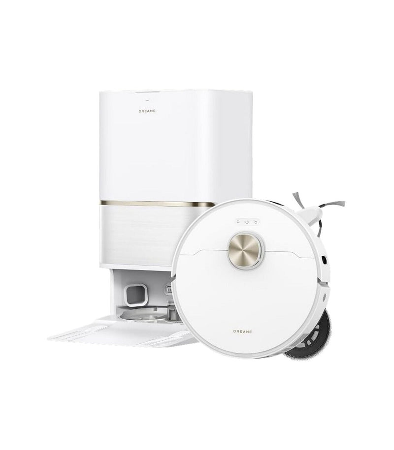 Dreame L50 Ultra AE Robot Vacuum & Mop — White — product and feature view 1