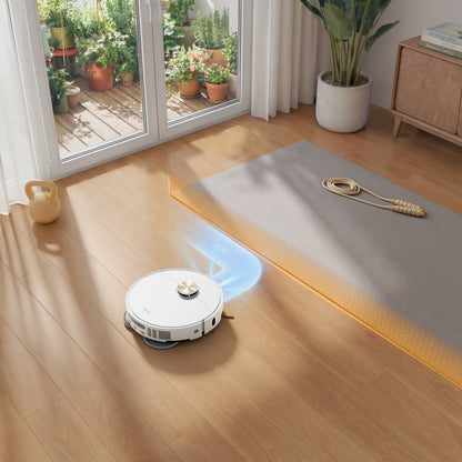 Dreame L50 Ultra AE Robot Vacuum & Mop — Black — product and feature view 4