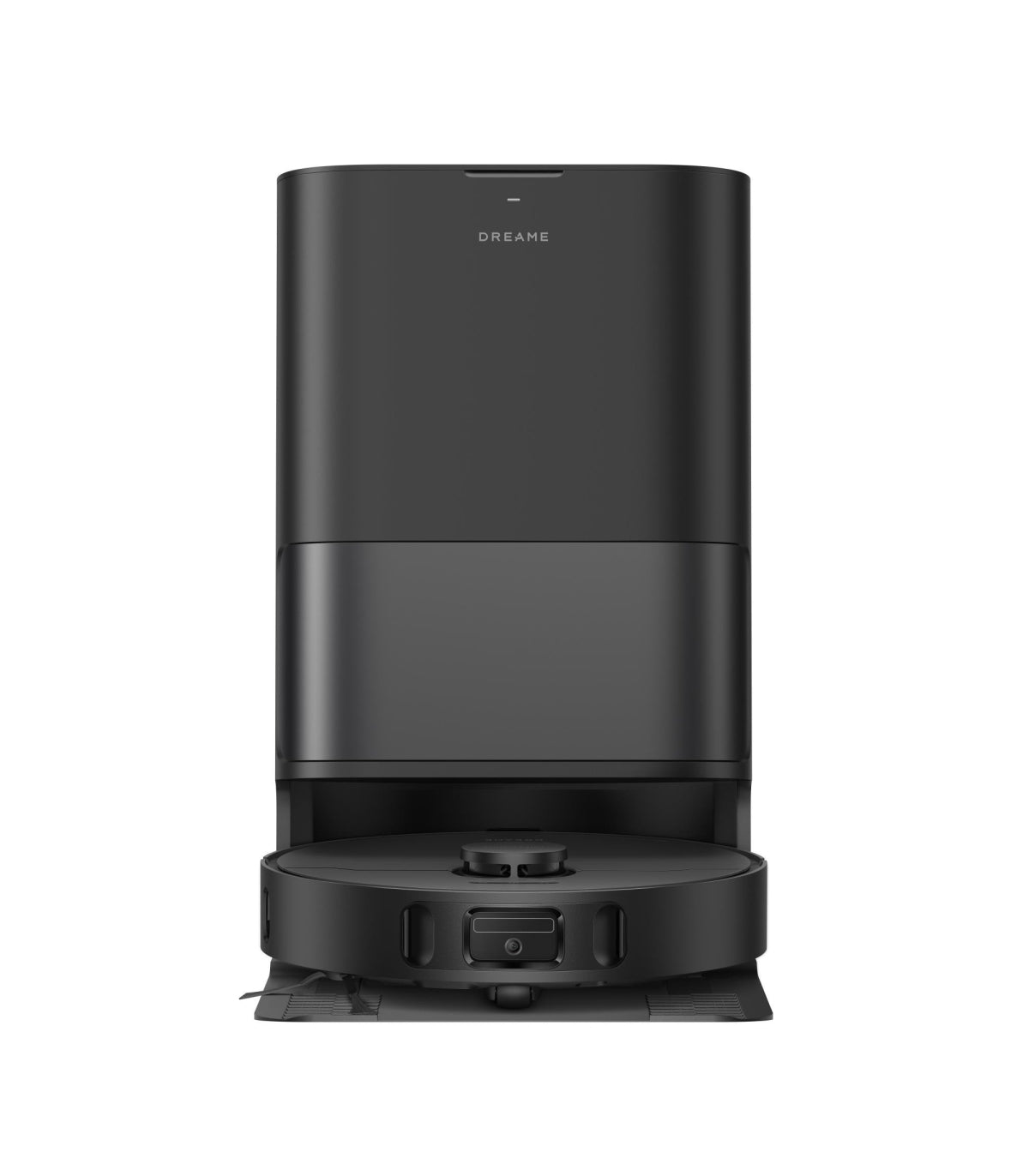 Dreame D30 Ultra Robot Vacuum & Mop — Black — product and feature view 2