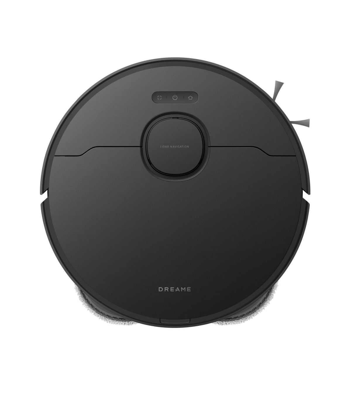 Dreame D30 Ultra Robot Vacuum & Mop — Black — product and feature view 3