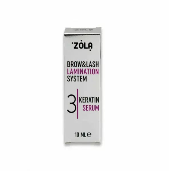 ZOLA Keratin Serum after Lamination of eyelashes and eyebrows, 10 ml
