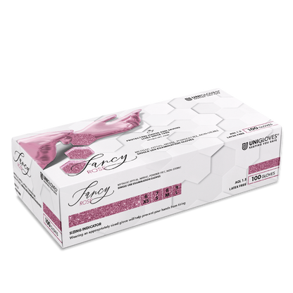 Nitrile Gloves UNIGLOVES Fancy Rose S (100 pcs)