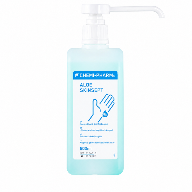 Antiseptic ALOE SKINSEPT Hand Gel 500 ml
