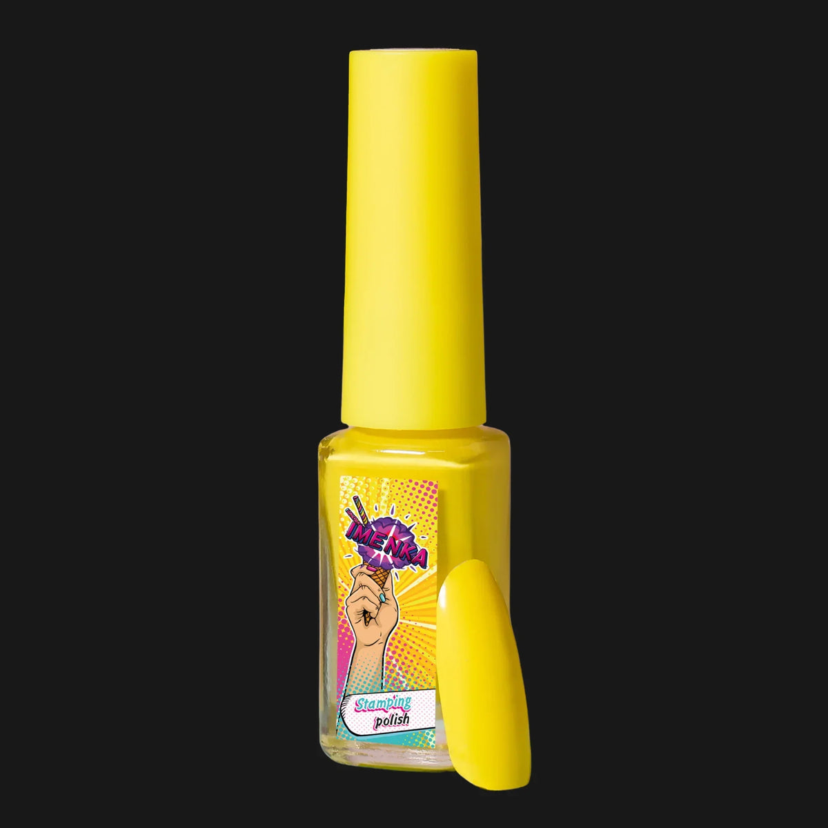 IMENKA Stamping Polish 007 Yellow 6 ml