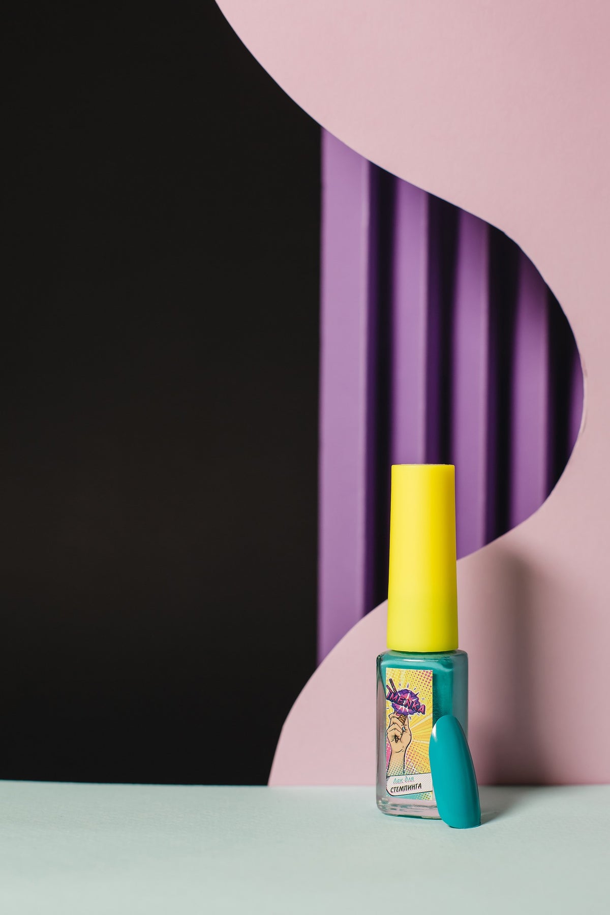 IMENKA Stamping Polish 009 Turquoise 6 ml
