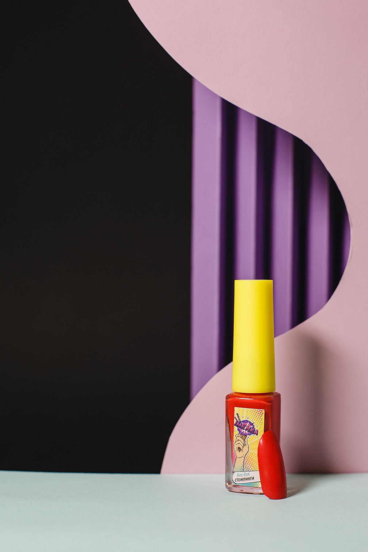 IMENKA Stamping Polish 010 Red 6 ml