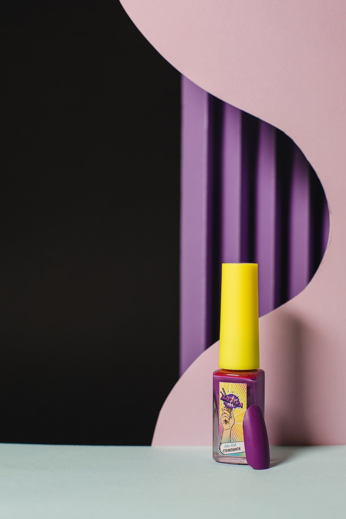 IMENKA Stamping Polish 012 Violet 6 ml