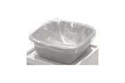 PEDICURE BATH PLASTIC BAGS, 100 PCS, CLEAR