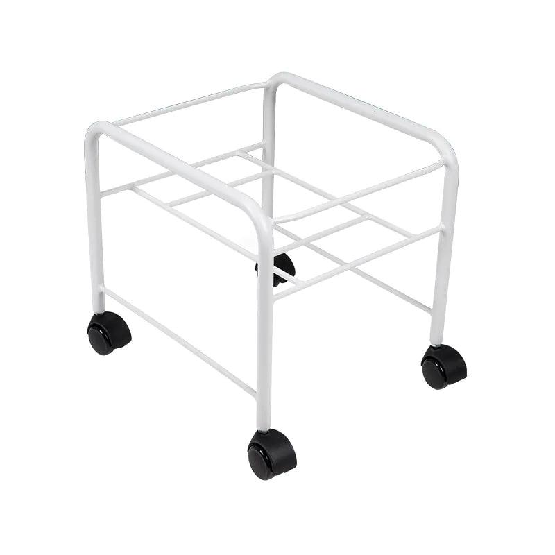 Pedicure bath with tray, White